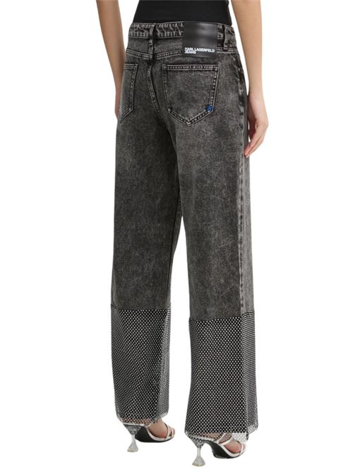 Jeans con strass Karl Lagerfeld Jeans Karl Lagerfeld jeans | A1W100391CF